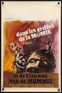 8t437 MUMMY'S SHROUD Belgian 1967 Hammer horror, beware the beat of cloth-wrapped feet, Paul Jamin!