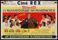 8t445 REMARKABLE MR. PENNYPACKER Belgian 1959 Clifton Webb, he can do it better than anyone!