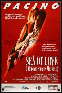 8t457 SEA OF LOVE Belgian 1989 Ellen Barkin is either the love of Al Pacino's life or the end!