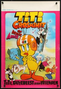 8t475 TITI GROSMINET ET LEURS AMIS Belgian 1980s Sylvester & Tweety, Looney Tunes cartoon!