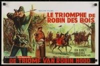 8t476 TRIUMPH OF ROBIN HOOD Belgian 1964 Don Burnett, Gia Scala, directed by Umberto Lenzi!