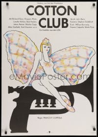 8t754 COTTON CLUB East German 23x32 1986 Francis Ford Coppola, cool totally different Beck art!