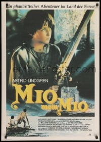 8t773 LAND OF FARAWAY East German 23x32 1988 Mio min Mio, Timothy Bottoms & young Christian Bale!