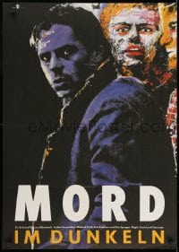 8t789 MORD I MORKET East German 23x32 1989 Sune Lund-Sorensen, cool completely different art!