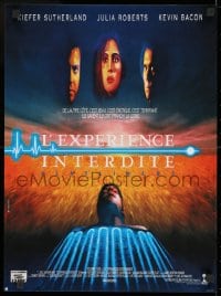 8t264 FLATLINERS French 15x20 1990 Kiefer Sutherland, Julia Roberts, Kevin Bacon, Baldwin
