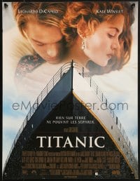 8t273 TITANIC French 16x20 1997 Leonardo DiCaprio, Kate Winslet, directed by James Cameron!