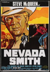 8t600 NEVADA SMITH Italian 1sh R1970s McQueen drank and killed and loved & never forgot how to hate