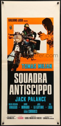 8t615 COP IN BLUE JEANS Italian locandina 1976 Squadra Antiscippo, Jack Palance, Tomas Milian!