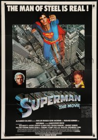 8t012 SUPERMAN South African 1978 Christopher Reeve, Gene Hackman & Brando!