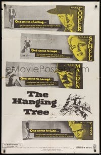 8t007 HANGING TREE Trinidadian 1959 Gary Cooper, Maria Schell & Karl Malden, from the prize novel!