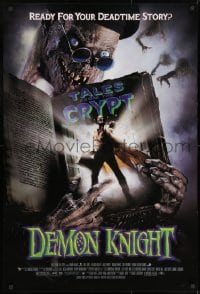 8w226 DEMON KNIGHT 1sh 1995 Tales from the Crypt, inspired by EC comics, Crypt Keeper & Billy Zane!
