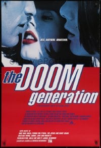 8w249 DOOM GENERATION 1sh 1995 Rose McGowan, sex, mayhem, whatever, a heterosexual movie!
