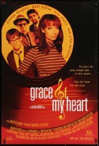 8w353 GRACE OF MY HEART 1sh 1996 Matt Dillon, sexy Illeana Douglas, Martin Scorsese!
