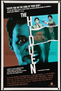 8w398 HIDDEN 1sh 1987 Kyle MacLachlan, a new breed of criminal just took over a police station!