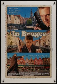 8w425 IN BRUGES DS 1sh 2008 Colin Farrell, Brendan Gleeson, Ralph Fiennes!