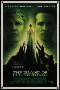 8w452 ISLAND OF DR. MOREAU DS 1sh 1996 Val Kilmer, Marlon Brando, John Frankenheimer