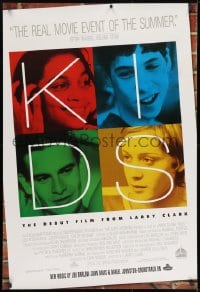 8w482 KIDS 1sh 1995 written by Harmony Korine, Chloe Sevigny, Rosario Dawson, teen AIDS!