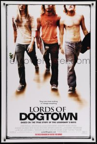8w539 LORDS OF DOGTOWN advance DS 1sh 2005 Emile Hirsch, Victor Rasuk, early skateboarders!