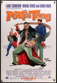 8w678 POOTIE TANG advance DS 1sh 2001 Louis C. K. directed classic, Lance Crouther in the title role!