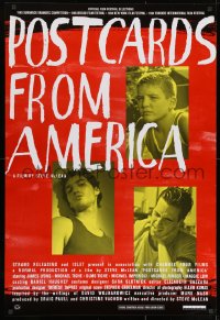 8w682 POSTCARDS FROM AMERICA 1sh 1995 James Lyons, Michael Tighe, Olmo Tighe, great images!