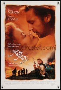 8w748 ROB ROY 1sh 1995 Liam Neeson feared no man, Jessica Lange!