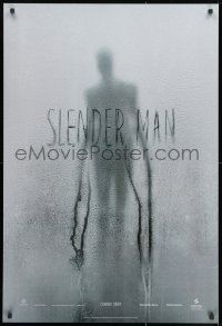 8w809 SLENDER MAN teaser DS 1sh 2018 Javier Botet in title role, completely creepy image!