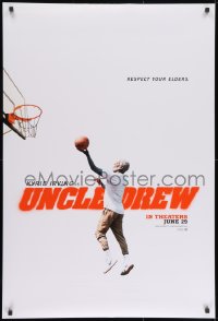 8w926 UNCLE DREW teaser DS 1sh 2018 Kyrie Irving is Uncle Drew, Shaquille O'Neal, Chris Webber!