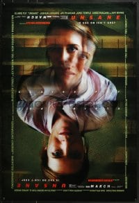 8w933 UNSANE advance DS 1sh 2018 Steven Soderbergh, Claire Foy, is she or isn't she?