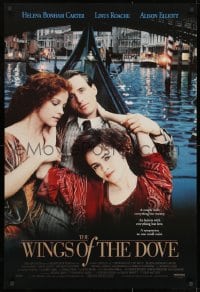 8w974 WINGS OF THE DOVE int'l 1sh 1997 Helena Bonham Carter, Linus Roache, & Elliott in gondola!