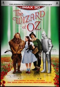 8w978 WIZARD OF OZ advance DS 1sh R2013 Victor Fleming, Judy Garland all-time classic, rated G!