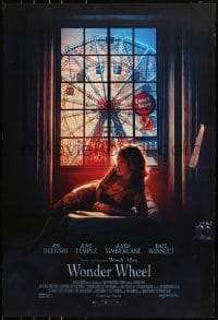 8w983 WONDER WHEEL advance DS 1sh 2017 New York, Coney Island, written and directed by Woody Allen!