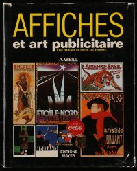 8x166 AFFICHES ET ART PUBLICITAIRE French hardcover book 1987 full-color full-page art!