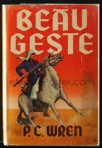 8x069 BEAU GESTE Grosset & Dunlap movie edition hardcover book 1939 William Wellman, Gary Cooper!