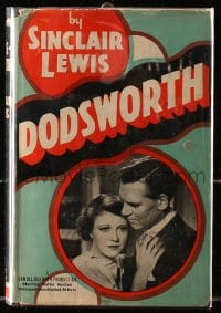 8x089 DODSWORTH Grosset & Dunlap movie edition hardcover book 1936 Walter Huston, Mary Astor