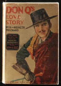 8x090 DON Q SON OF ZORRO Grosset & Dunlap movie edition hardcover book 1925 Douglas Fairbanks Sr.!