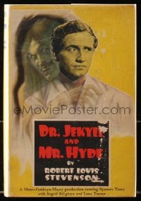8x091 DR. JEKYLL & MR. HYDE Grosset & Dunlap movie edition hardcover book 1941 Spencer Tracy