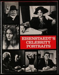 8x174 EISENSTAEDT'S CELEBRITY PORTRAITS hardcover book 1984 50 Years of Friends and Acquaintances!