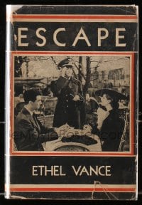 8x094 ESCAPE Grosset & Dunlap movie edition hardcover book 1940 Robert Taylor, Norma Shearer!