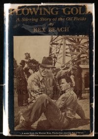 8x098 FLOWING GOLD Grosset & Dunlap movie edition hardcover book 1940 John Garfield, Rex Beach