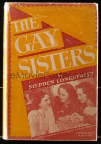 8x099 GAY SISTERS Grosset & Dunlap movie edition hardcover book 1942 Barbara Stanwyck, George Brent