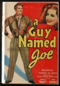 8x105 GUY NAMED JOE Grosset & Dunlap movie edition hardcover book 1944 Spencer Tracy, Irene Dunne