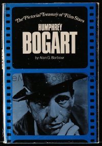 8x191 HUMPHREY BOGART hardcover book 1973 The Pictorial Treasury of Film Stars by Alan G. Barbour!