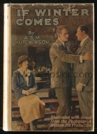 8x107 IF WINTER COMES Grosset & Dunlap movie edition hardcover book 1923 romantic tearjerker!