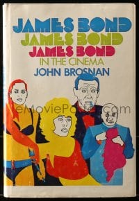8x193 JAMES BOND IN THE CINEMA hardcover book 1972 an illustrated history of the gentleman spy!