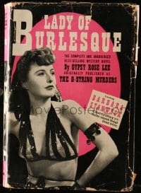 8x111 LADY OF BURLESQUE World Publishing movie edition hardcover book 1943 sexy Barbara Stanwyck!