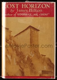 8x113 LOST HORIZON Grosset & Dunlap movie edition hardcover book 1937 Frank Capra, James Hilton