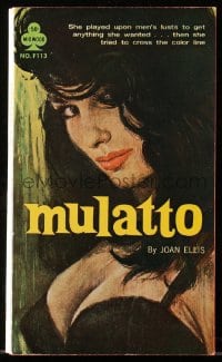 8x276 MULATTO paperback book 1961 she played upon men's lusts to get anything she wanted, sexy art!