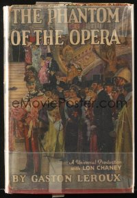 8x127 PHANTOM OF THE OPERA Grosset & Dunlap movie edition book 1925 Lon Chaney, Gaston Leroux