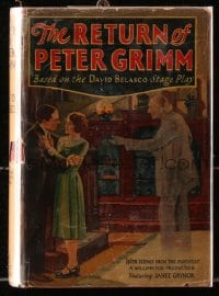 8x135 RETURN OF PETER GRIMM Grosset & Dunlap movie edition hardcover book 1926 Janet Gaynor!