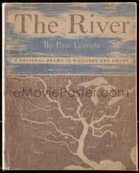 8x217 RIVER hardcover book 1938 plights of farmers in the Mississippi River basin!